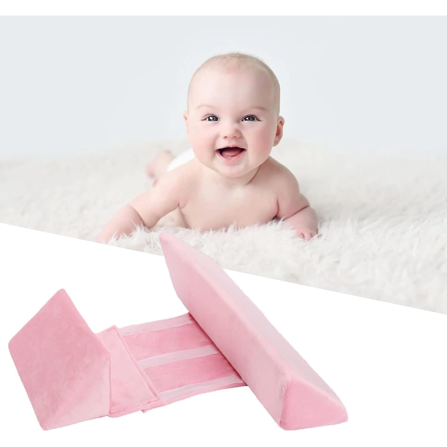 EMNZPSDZ Removable and Washable Breathable Pillow (Pink)