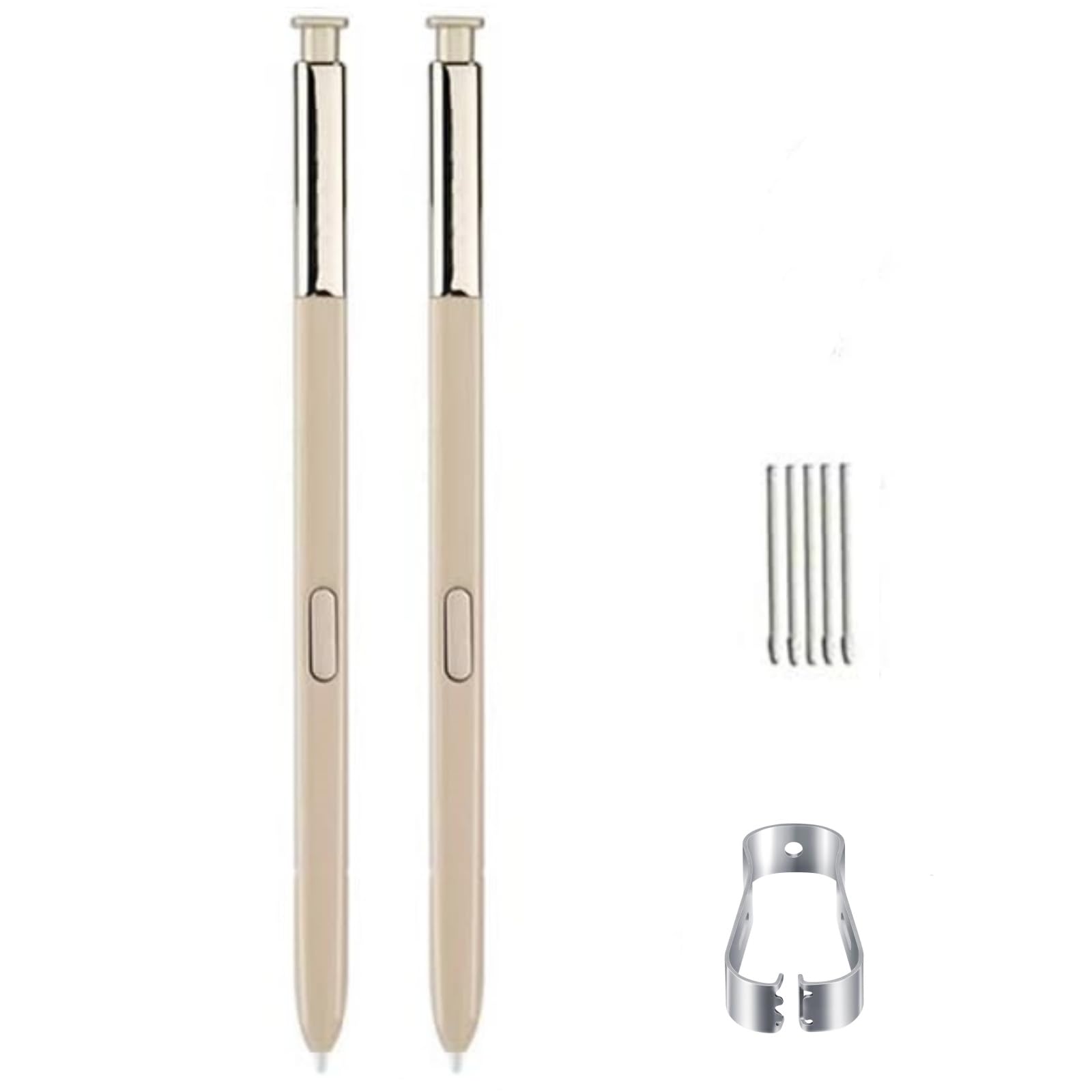 PCS Galaxy Note Stylus Pen Replacement Stylus Touch S Pen for Samsung  Galaxy Note8 N950 Stylus Touch S Pen+Tips/Nibs (2 PCS-Gold)