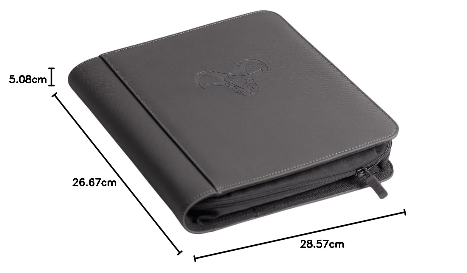 Raccoglitore a 4 tasche con apertura dall'alto, contiene 128 scomparti standard da 7,6 x 10,2 cm