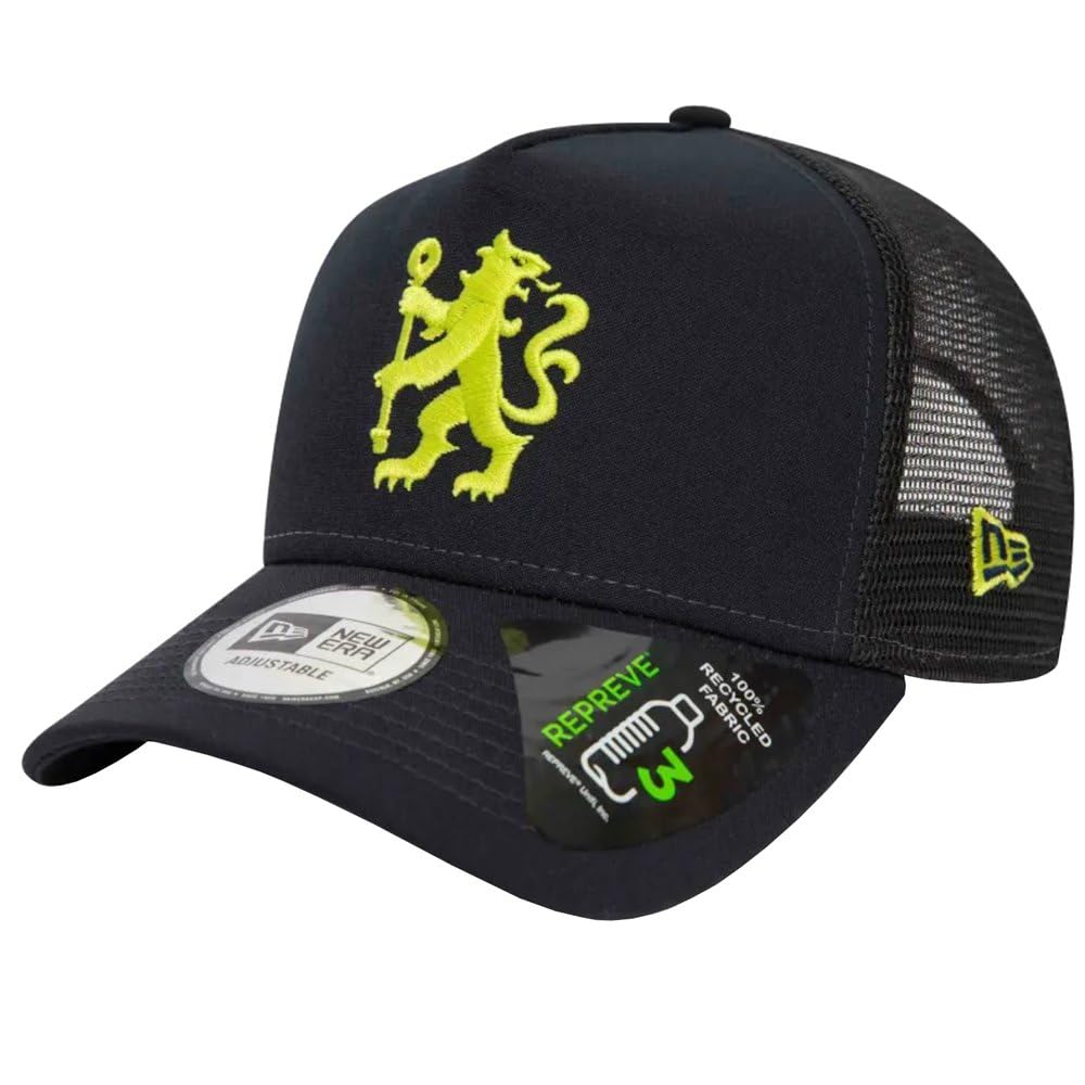 New Era Men's Navy 9Forty Trucker Baseball Cap Hat Seasonal Chelsea Fc