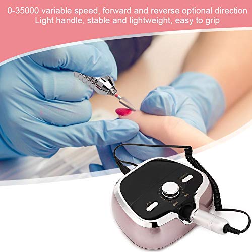Kit profesional eléctrico para manicura ZJchao con 6 fresas miniatura 3