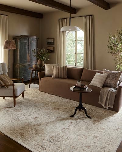 Loloi Amber Lewis Honora Collection HON-03 Beige/Spice 2'-7" x 10'-0" Runner Rug