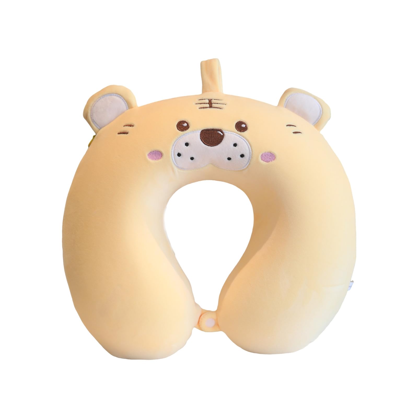 YROHGKPN Cartoon Animal Neck Pillow U Shape Memory Foam Removable Covering for Car Airplanes Comfort Animal Pillow