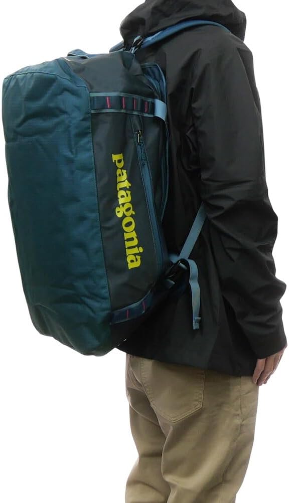 Patagonia 49343 BLACK HOLE DUFFEL Duffel Bag, 55L (Black Hole Duffel), TDT Navy Green - Image 3
