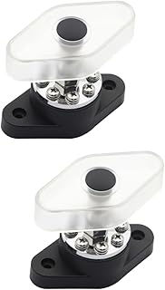 VICASKY Bloco Terminal do Carro De Barra De Ônibus 2 Peças Terminal De Carro Automotivo Acessórios Para Carros Acessórios Para Automóveis Bloco De Distribuição De Ônibus