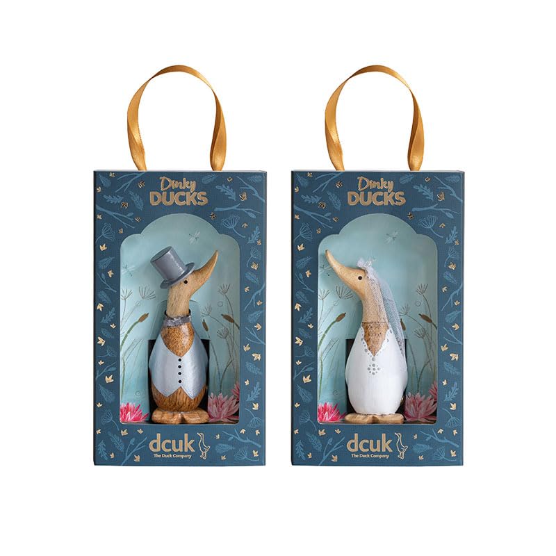 DCUK Dinky Wedding Ducks - Mr and Mrs