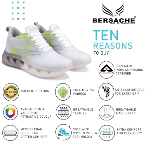 Image of BERSACHE Premium Sports,Walking,Gym,Cricket, Trending Running Shoes for Mens /Boys