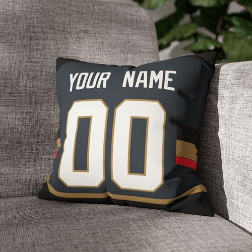 Image of ANTKING Vegas Throw Pillow Personalized Custom Any Name and Number for Men Women Boy Gifts