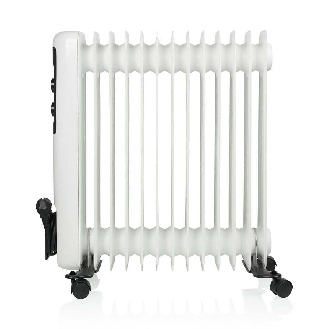 Tristar KA-5183 Calefactor de aceite, 3 ajustes de calor, Termostato ajustable, 2 500 W máx., 13 aletas