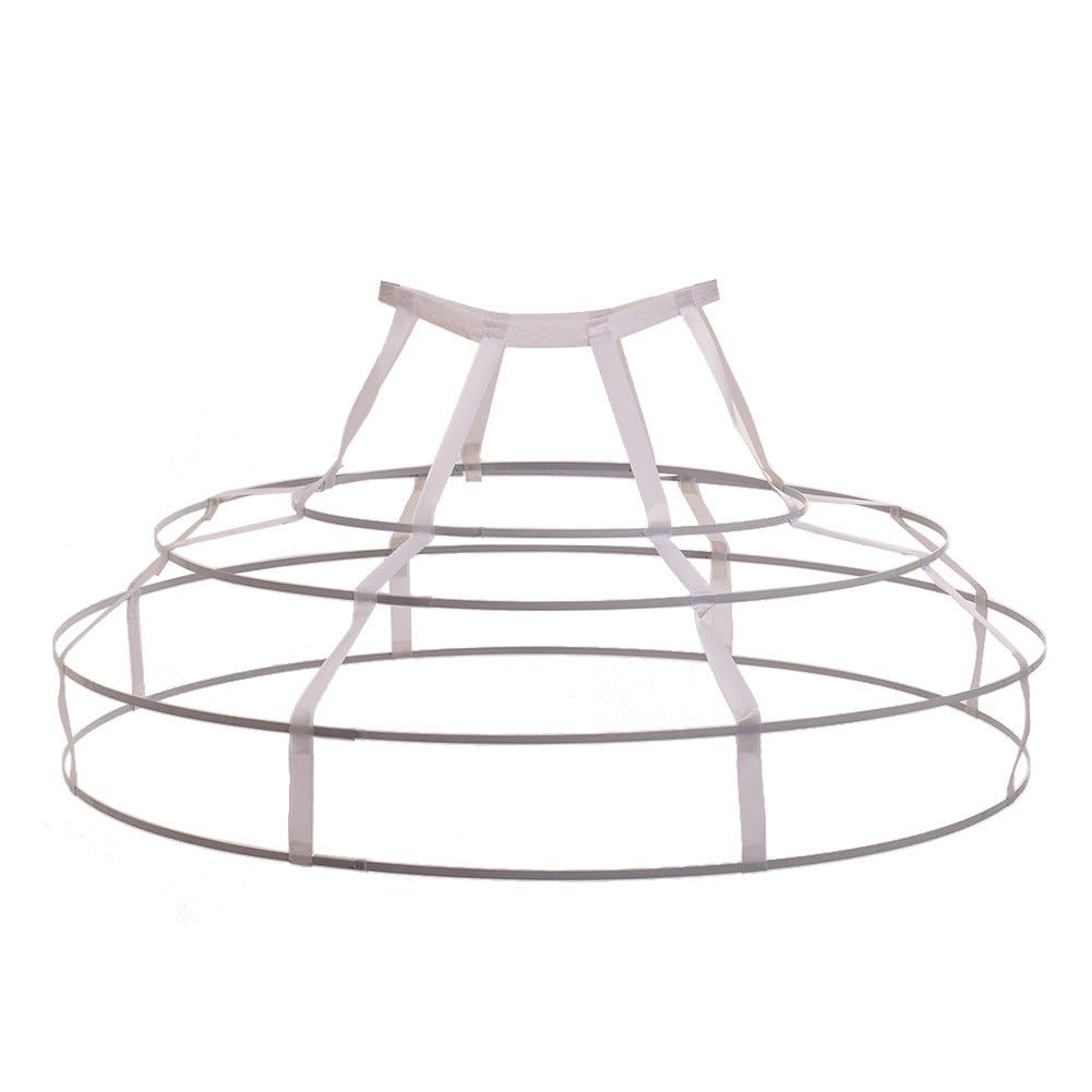 GRACEART Hoop Skirt Petticoat Pannier Cage Skirt