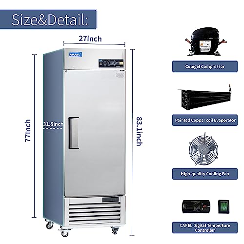 True commercial refrigerator reach-in