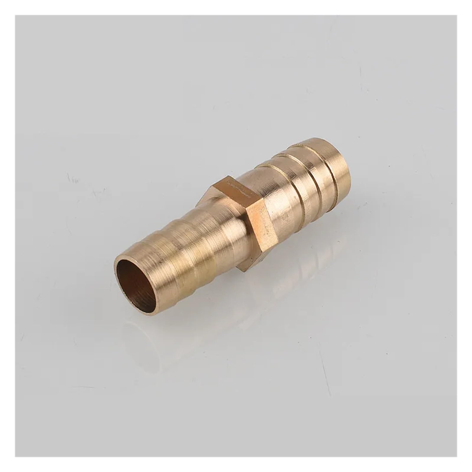 Paquete de 2 conectores reductores manguera rectos latón vías, varios tamaños (púas 6 mm a 8 mm)(12mm-19mm Barb)