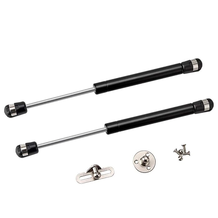 Buy 2 Pack Extended 10 inch Gas Prop Force 150N/33LB Gas Struts Black