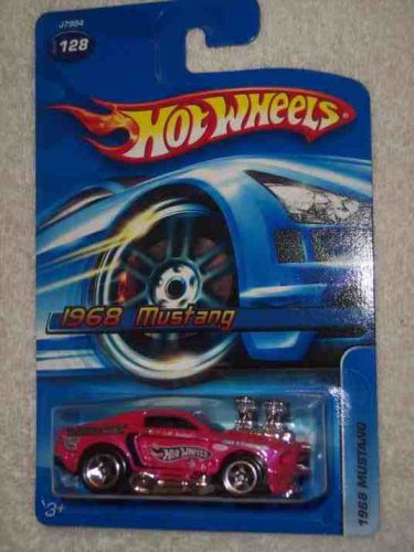 Mustang 1968 Hot Wheels 1:64 Rosa