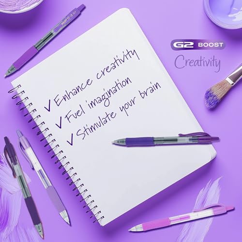 Bolígrafo retráctil Pilot G2 gel punto fino 0.7mm, 5 unidades miniatura 6