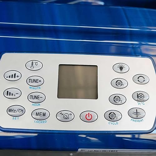 SANOTECHNIK Outdoorpool Oasis?Maxi Blue – Whirlpool für bis zu?6?Personen 210×210×95?cm, 52 Massagedüsen, LED?Spa, Bluetooth, Heizung & Ozon?Filter – Art.Nr.?SPA13 – Bild 8