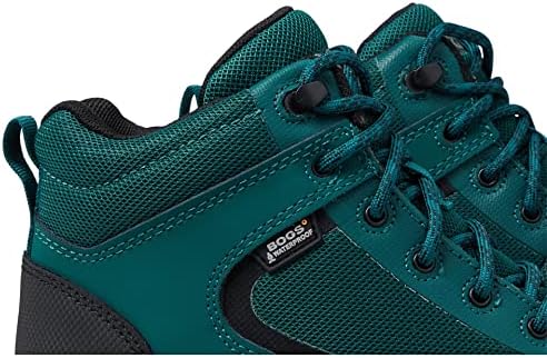 Bogs Womens Shale Mid Soft Toe Waterproof Boot Rain, Emerald Multi, 8 | Image 5
