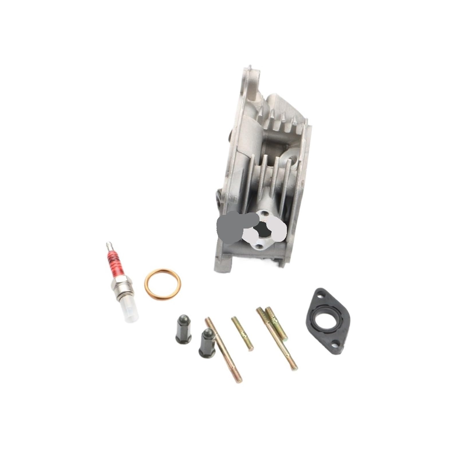 Kit de Culasse de Moto Universel 50cc RC50 Venus50 TVZ50 YY50QT-14 139QMB GY6 39 mm à 52 mm et Bougie d'allumage A7TC(50cc 39mm)