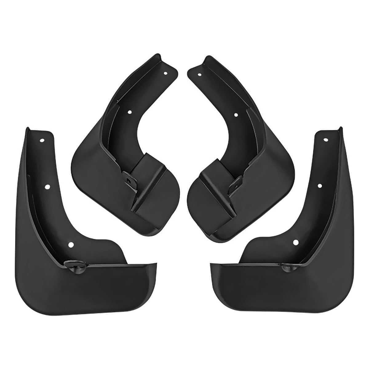 YPSBBHD Car Mud Flaps Fender Splash Guards, Compatible with Toyota Vios 2019-2022, Splashproof Exterior Accessories for Car Wheel Protector