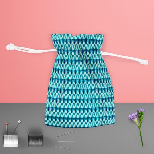 Image of ArtzFolio Crystal Triangle | Pouch Wrist Potli Bag | Bag for Weddings & Casual Parties