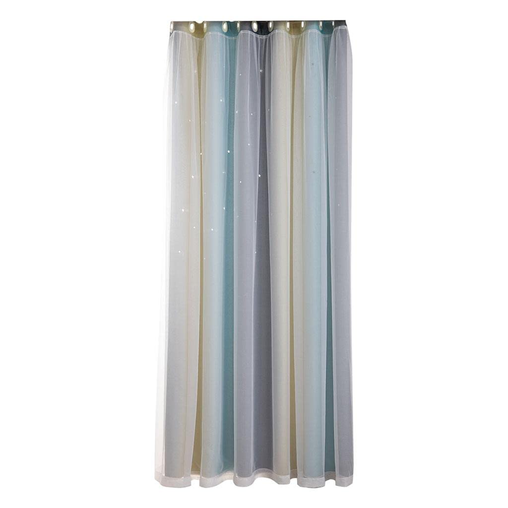 Blackout Curtain for Patio Extra Long Block Heat Grommet Top Divider Window Beige | Window Treatments & Hardware | Curtains Drapes & Valances-image-27