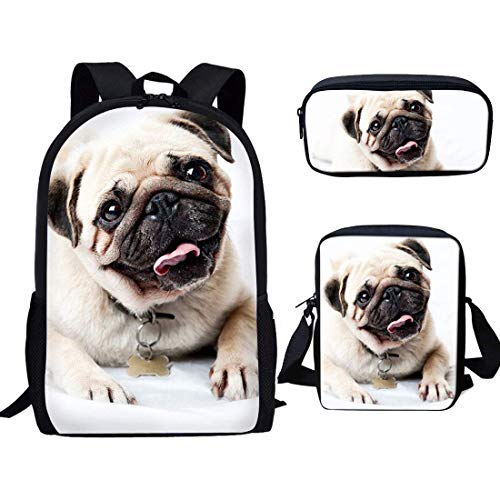 Nopersonality: Juego de mochila escolar para niños y niñas y adolescentes  3 unidades