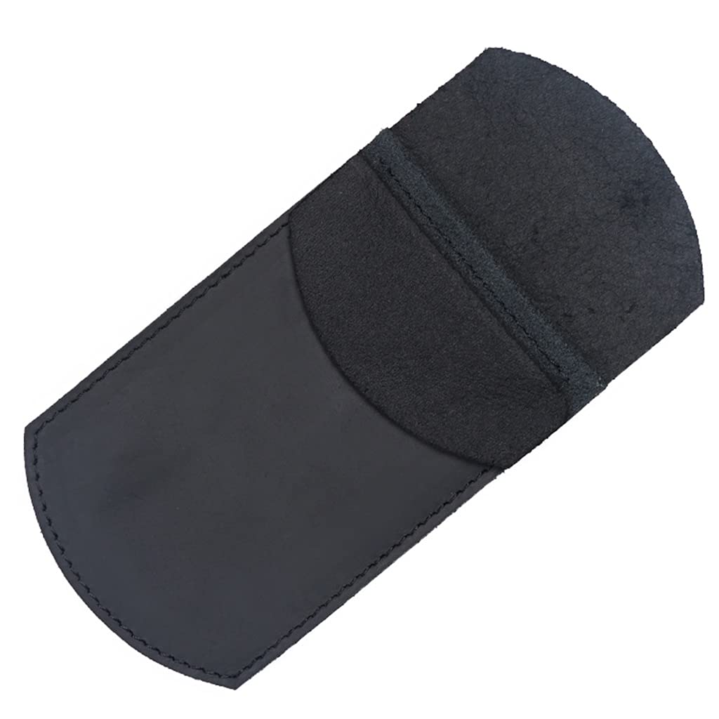 ACiyD Bolsa de Papelería de Gran Capacidad con Pluma de Cuero de Vaca Estuche de Lápices de Cuero Literario de Estilo Retro (Color : B, Tamaño : 165mm*78mm) (D 165mm*78mm)