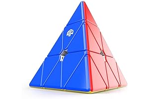 GAN Magnetic Pyramid Cube 4x4: Elevate Your Mental Skills
