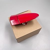 Vista 2 de Manija exterior de la puerta lateral derecha del pasajero rojo compatible con Honda CRZ CR-Z 2011 2012 2013 2014 2015