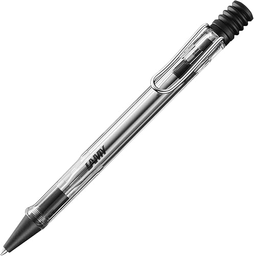 LAMY Bolígrafo L212, a base de aceite, esqueleto Safari, punta importada, punta mediana