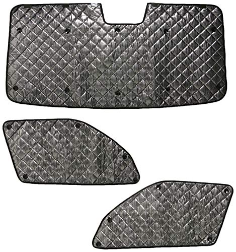 BRAHMS(ブラームス) ブラインドシェード フロントセット【トヨタ ハイエース200系 標準ロング H27/12-】TOYOTA SaftySence P有り B1-096-F