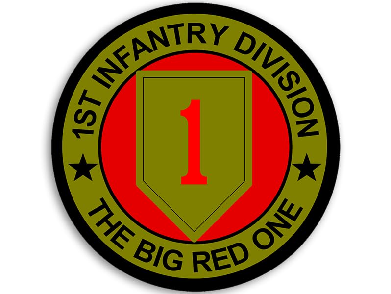 1st Infantry Division Hats 9th INFANTRY DIVISION Vinyl Window Decal ...