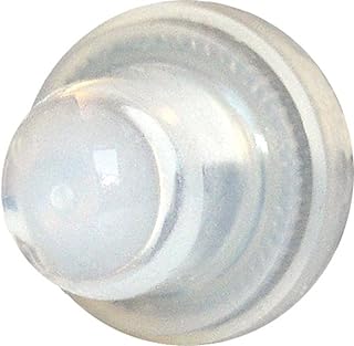 Blue Sea Systems 4135 Push Button Reset Only Circuit Breaker Boot, Clear