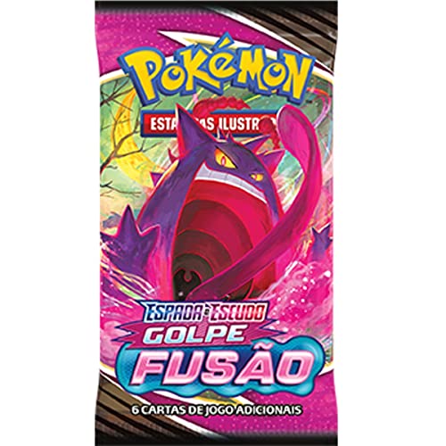 Card Game Pokémon 8 Golpe Fusão com 19 Cartas - Copag