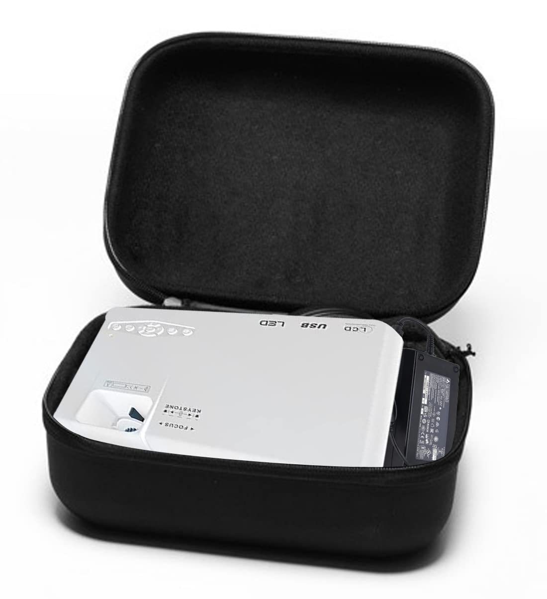 FitSand Hard Case Compatible for Latest Upgrade 7500Lumens Mini Projector