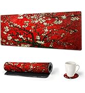 Amazon.com : ARTSO Large Mouse Pad Ergonomic Keyboard Wrist Rest ...