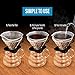 Zulay Kitchen Stainless Steel Reusable Coffee Filter for Pour Over, Reusable Coffee Mesh Cone, Non-Plastic no PFAS