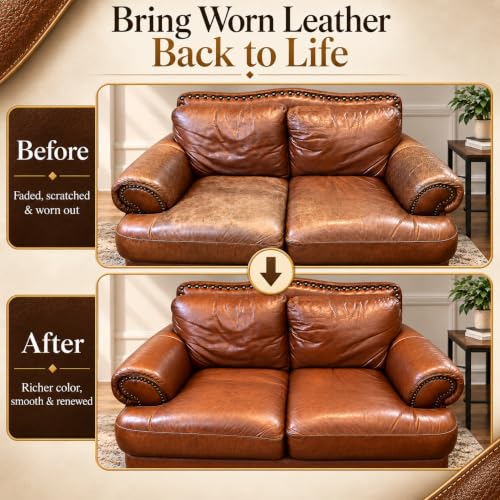 AIUKBL Leather Recoloring Balm Medium Brown