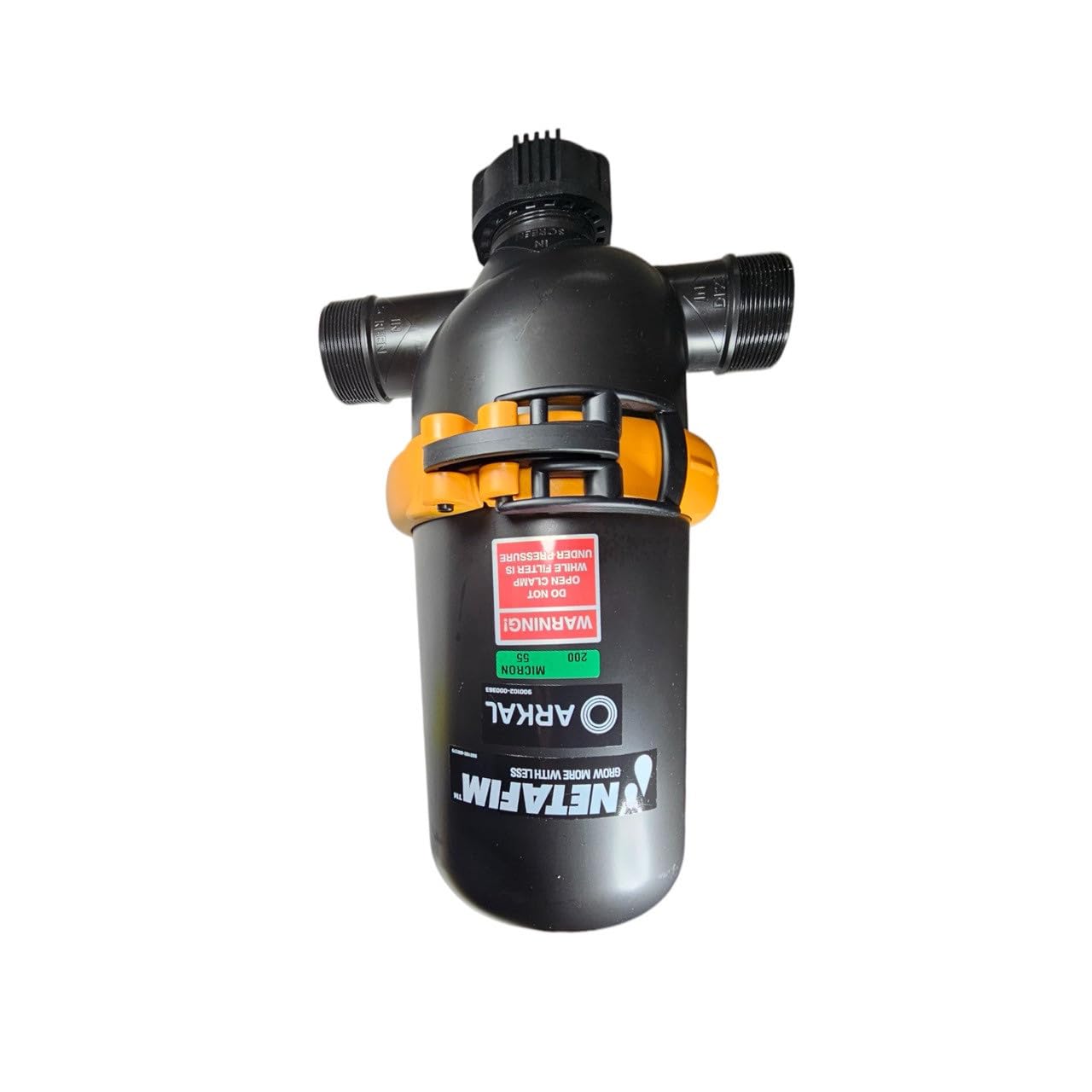 Arkal 2” Dual Lite Disc Filter – 140 or 200 Mesh – High-Capacity Surface Water Filter for Irrigation – 147 Sq. in. Filtration Area – Max Pressure 116 PSI (2" Arkal Dual Lite 140 Mesh)