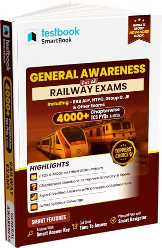 Testbook General Awareness for All Railway Exams Smartbook In Eng...