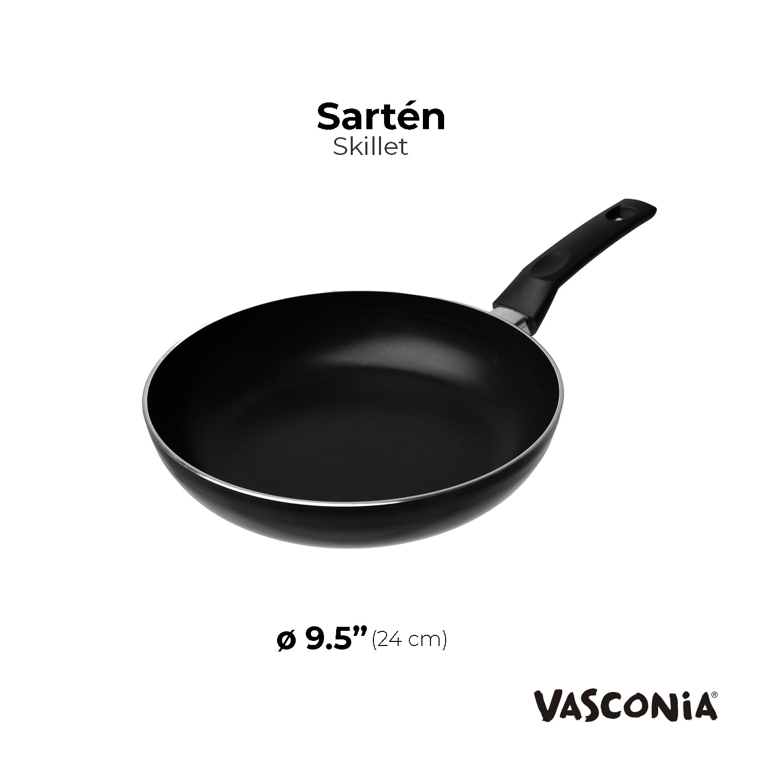 Vasconia Non-Stick Skillet - 9.5 Inch -5