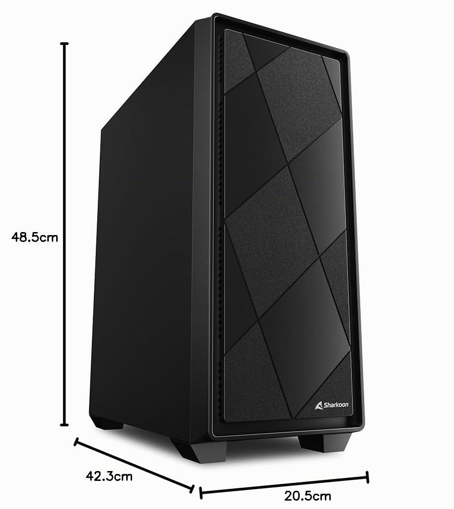 Sharkoon Vs8 Midi Tower Nero (sharkoon Vs8)