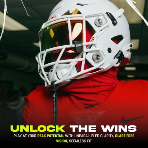 Image of We Ball Sports Football Visor 3.0, Fits Adult & Youth Football Helmets