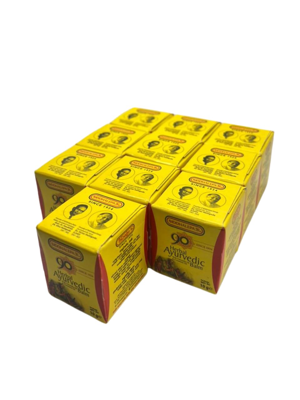 Siddhalepa® Ayurvedic Herbal Balm (10g x 10pcs)
