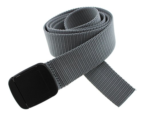 Thomas Bates Hiker Belt Nylon Blend Outdoor Web Adjustable Buckle (Graphite) Thomas Bates Hiker Belt Nylon Blend Outdoor Web Adjustable Buckle (Graphite)
