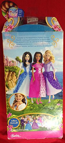 Muñeca Barbie Isla Princesa Vestido Lavanda Rubia miniatura 2
