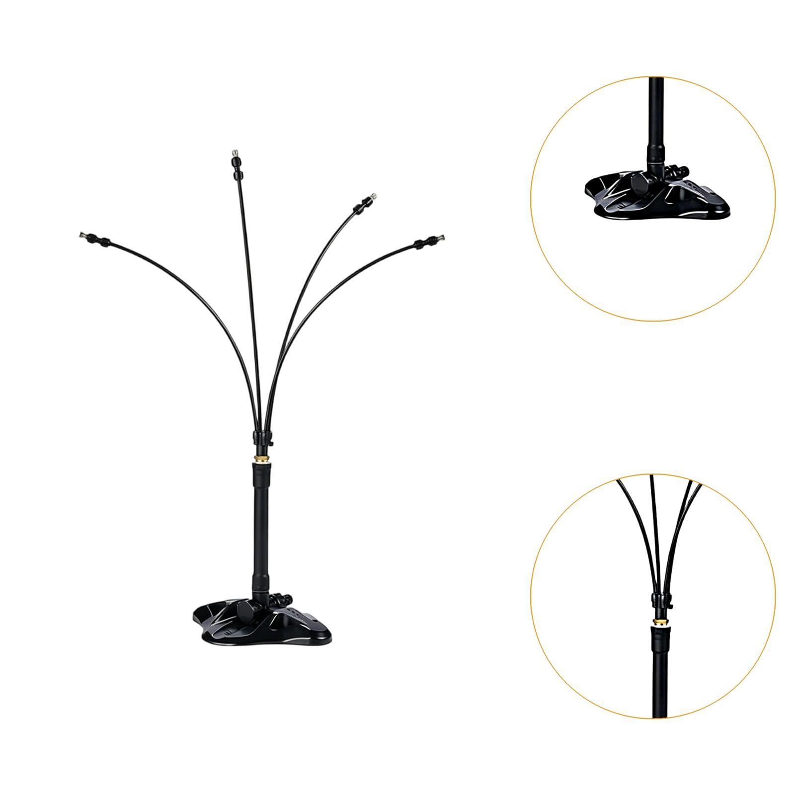 Nebulizzatore da Giardino Misting Esterno per Patio Tubazione con Spruzzo Regolabile in Materiale Pp Ottone Adatto per Piscina Barbecue, 1 Asta di Prolunga