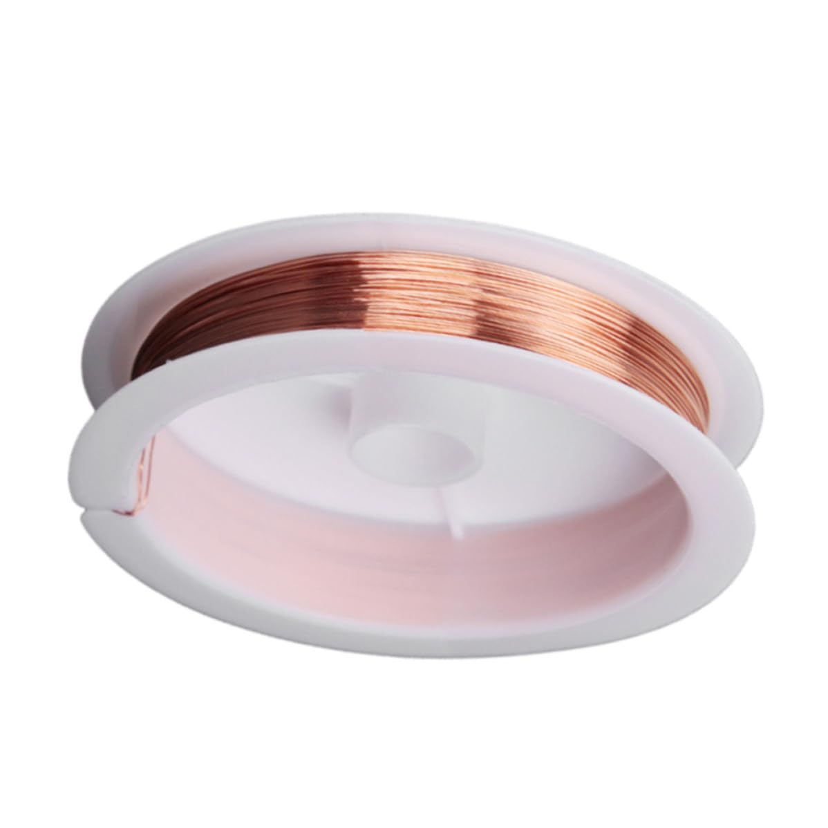 LABRIMP 1 Roll of Flexible Copper Wire 0.25mm for Reed Making and Bonsai Styling, Pliable and Wear-Resistant Wire for DIY Handmade Crafts and Flower Stand Support