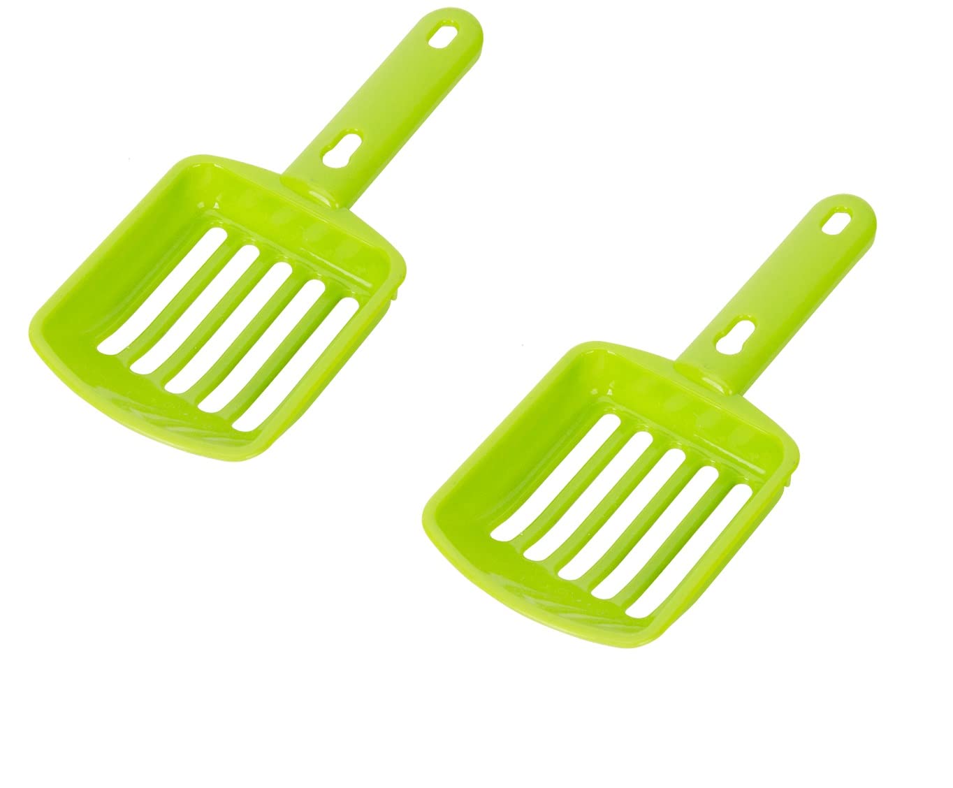 Taiyo Pluss Discovery® Cat Litter Scoop, Sie: (18X8X2 cm) (LXWXH), Cat Litter Scoop, Cat Litter Cleaning Scooper, Cat Litter Scoop Cum Shovel (Color May Vary) (Pack of 2)