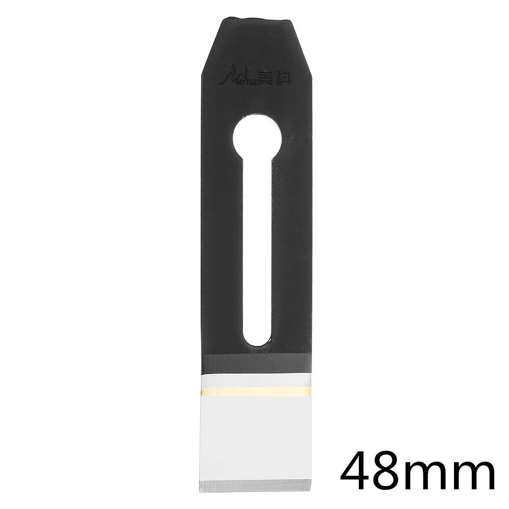 38/44/51mm Acciaio ad Alta velocità per la Lavorazione del Legno Plane Edge Blader Cutter Lama per pialla a Mano (Specifica Lama: 51mm)